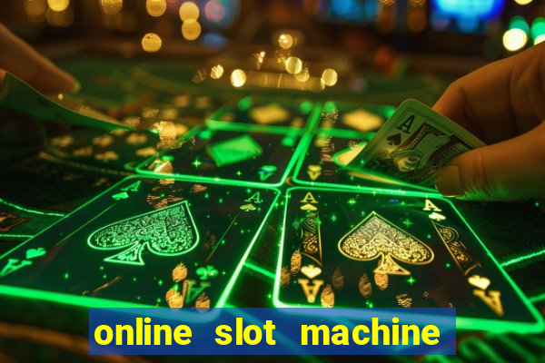 online slot machine games real money